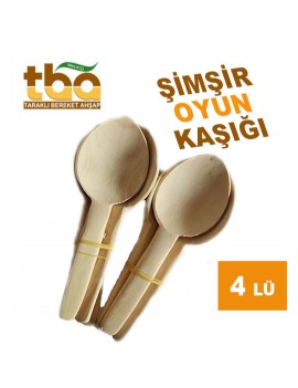 ŞİMŞİR OYUN KAŞIĞI 4LÜ