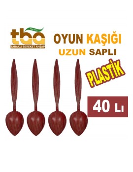 OYUN KAŞIĞI PLASTİK  40 LI