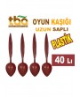 OYUN KAŞIĞI PLASTİK  40 LI