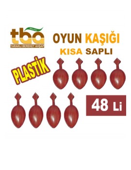 OYUN KAŞIĞI PLASTİK  48 Lİ