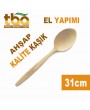 KALİTE TAHTA KAŞIK 31CM